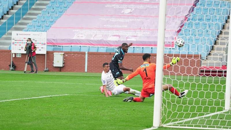 Trabzonspor galibiyeti 90+6'da kaçırdı