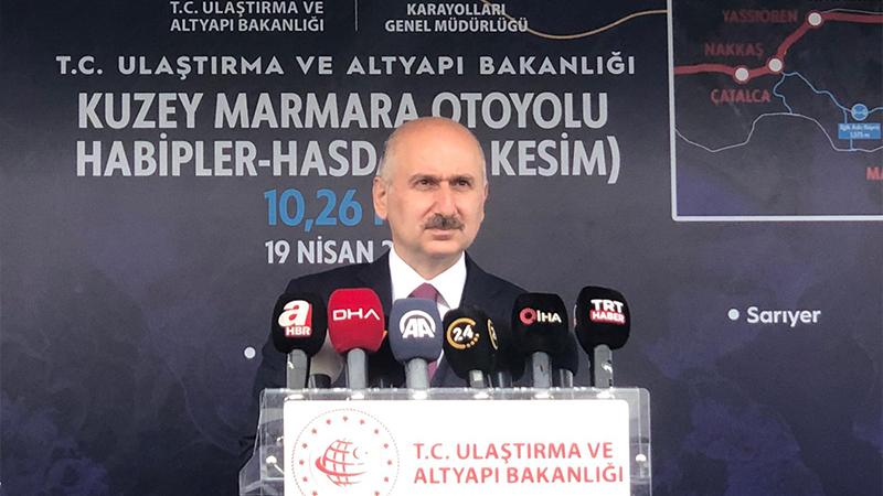 Bakan Karaismailoğlu: Marmara Bölgesi'nin en stratejik ve katma değerli projesi Kanal İstanbul olacaktır