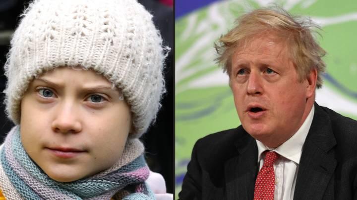 Boris Johnson, "İklim kriziyle mücadele tavşan kucaklamaktan ibaret değildir" dedi; Greta Thunberg'den gönderme gecikmedi 