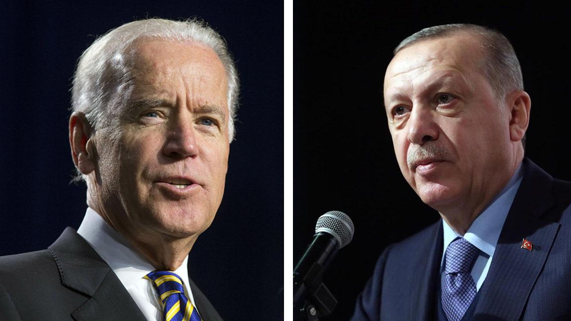 ABD Başkanı Biden, göreve başladıktan üç ay sonra Erdoğan'la görüştü