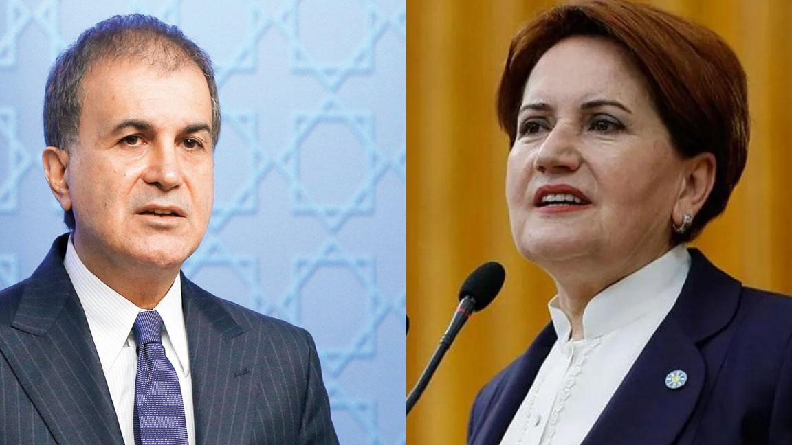 AKP Sözcüsü Çelik, Akşener'in Erdoğan'a "Papatya çayı iç" demesini, "yakışıksız ve saldırgan" buldu