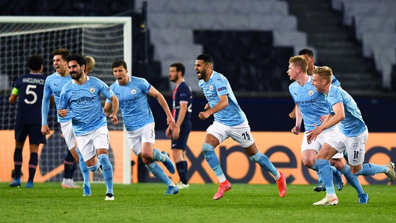 Manchester City, PSG'ye kabusu yaşattı, final için avantajı kaptı