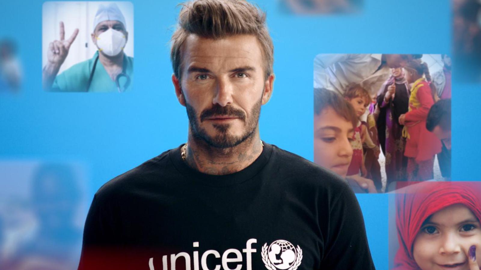 UNICEF'le aşı kampanyası yapan David Beckham, aşı karşıtlarının hedefi oldu 