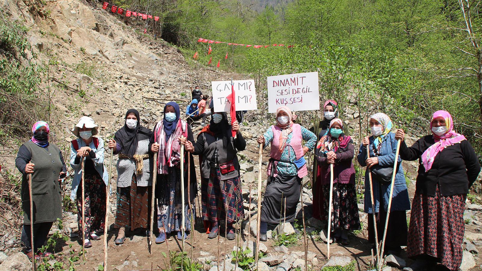 İkizdere'de gösteri ve yürüyüşlere 15 gün yasak geldi!