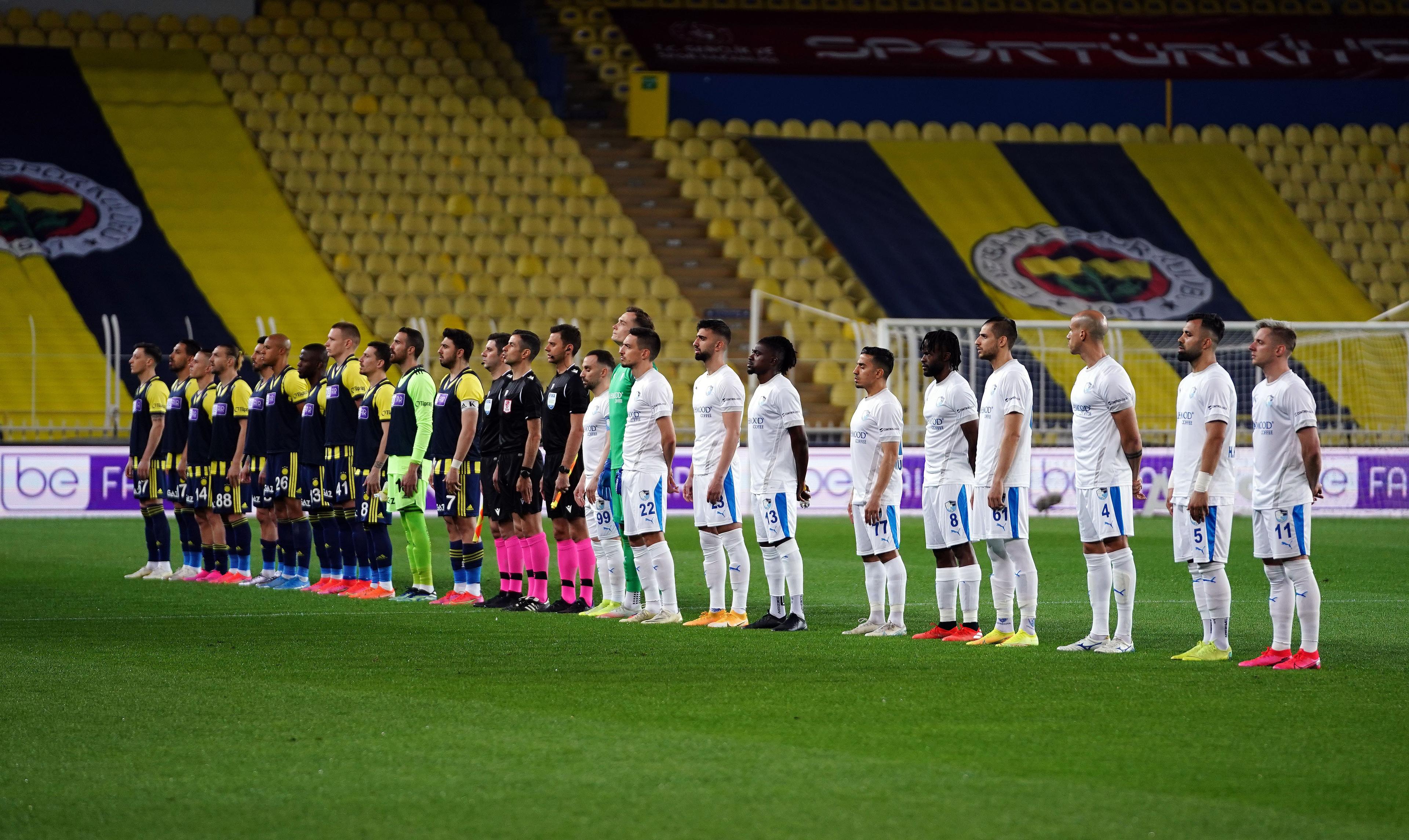 Fenerbahçe-BB Erzurumspor maçından kareler