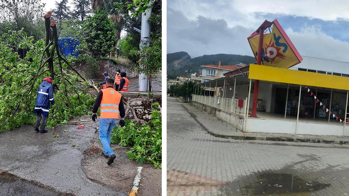 Çevre Bakanı Kurum: Ayvalık'ta hasar tespit çalışmalarımızı başlattık