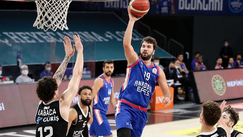 Anadolu Efes, Beşiktaş karşısında seriyi 2-0 yaptı