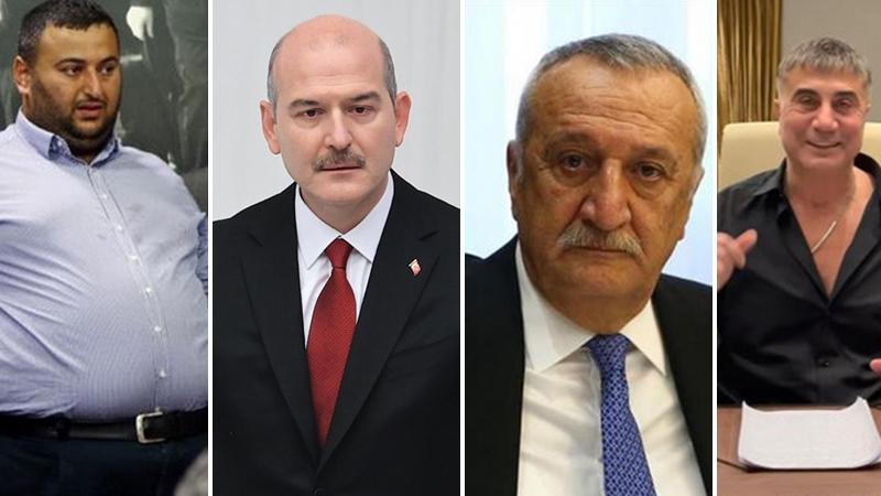 Ekram Yıldırım - Süleyman Soylu - Mehmet Ağar - Sedat Peker