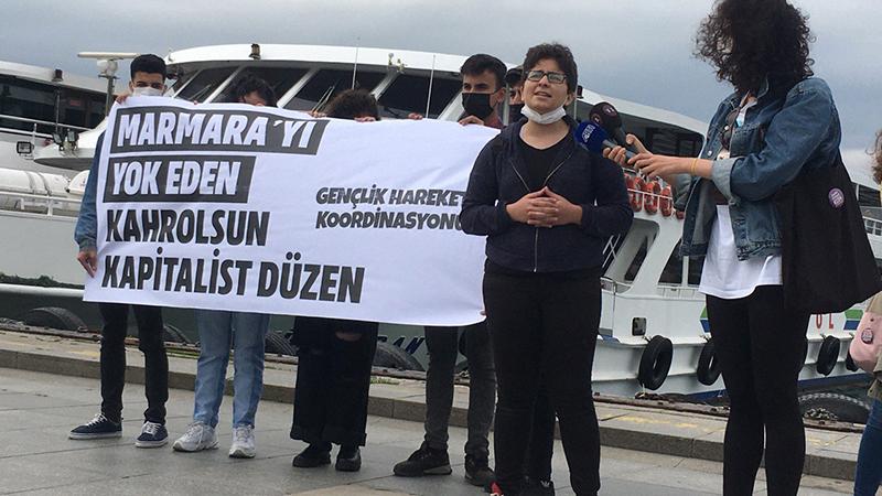 Gençlik Hareketi Koordinasyonu'ndan doğa eylemi: İşçiyi de doğayı da sömüren bu düzene karşı mücadele ediyoruz