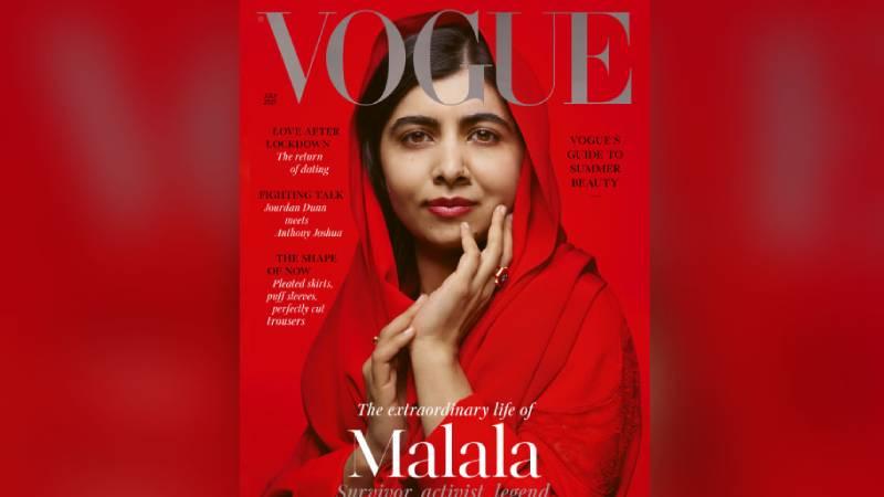 Vogue'un Britanya edisyonunun kapağında temmuz ayında Pakistanlı aktivist Malala Yousafzai olacak