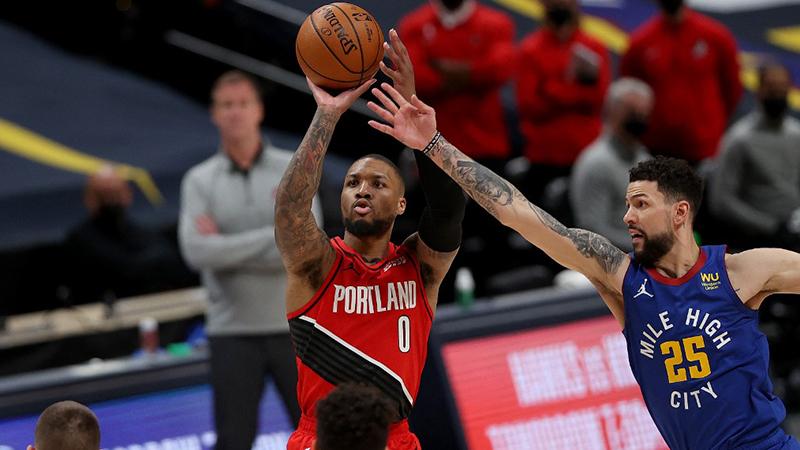 Damian Lillard'ın 55 sayılık tarihi performansı, Portland'a yetmedi