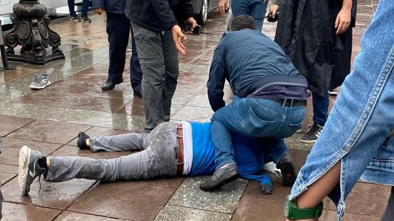 Polis, Veli Saçılık'ın olmayan koluna kelepçe takmak istedi