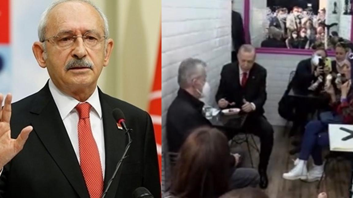 Kılıçdaroğlu'ndan Erdoğan'ın karşısındaki kadının uyarılmasına tepki: Halktan tümüyle koptun Erdoğan