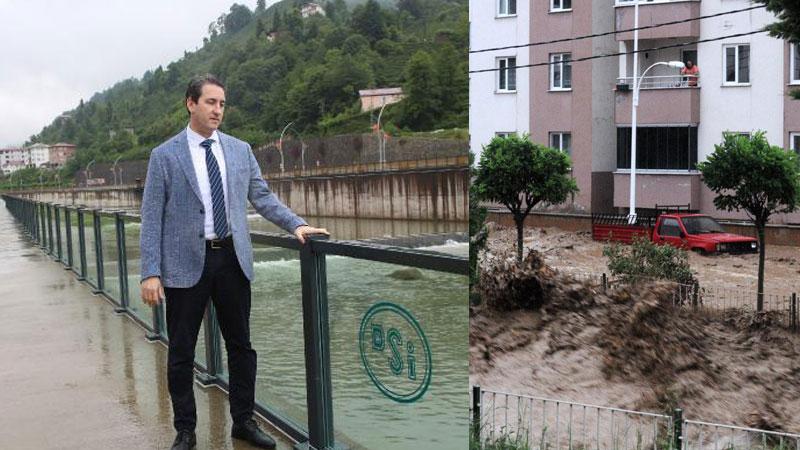 Rize'de sel riskine karşı 'cam korkuluk' 