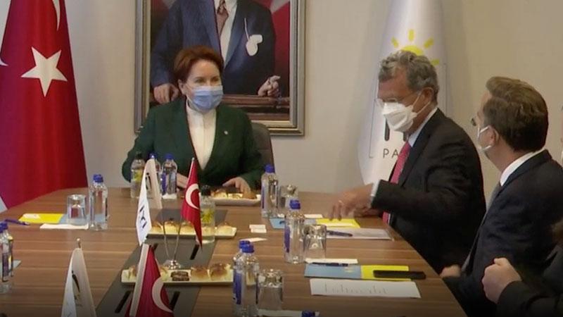 İyi Parti Genel Başkanı Akşener, TÜSİAD yönetimiyle görüştü