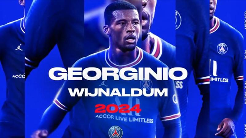 Wijnaldum, PSG ile üç yıllık sözleşme imzaladı 