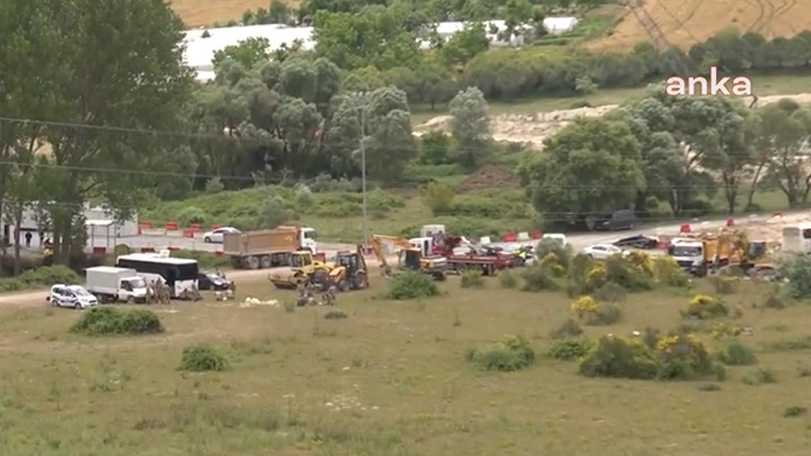 CHP'li Aydoğan: Kanal İstanbul için kazma vurulmadı; burası Kuzey Marmara Otoyolu'nun bağlantısının yapılacak olduğu viyadük alanı 