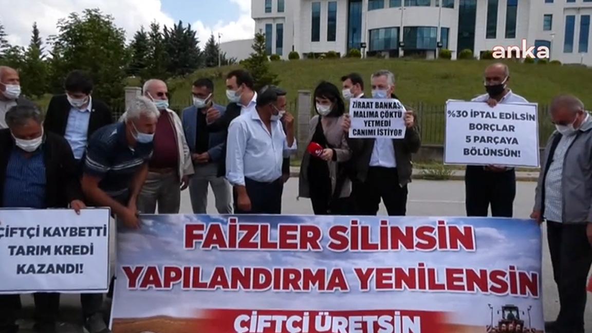 Çiftçiler borçları nedeniyle 7.kez eylemde: Hakkımızı arayacak yer yok; ya Sedat Peker'e gideceğim ya da Ağar'a