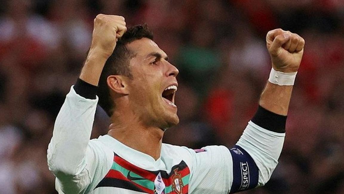 Ronaldo, EURO 2020'de tarihe geçti