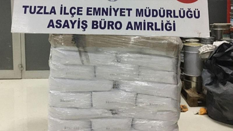 Kimya şirketlerinden 10 ton titanyum dioksit ve 24 varil epoksi reçine çaldılar