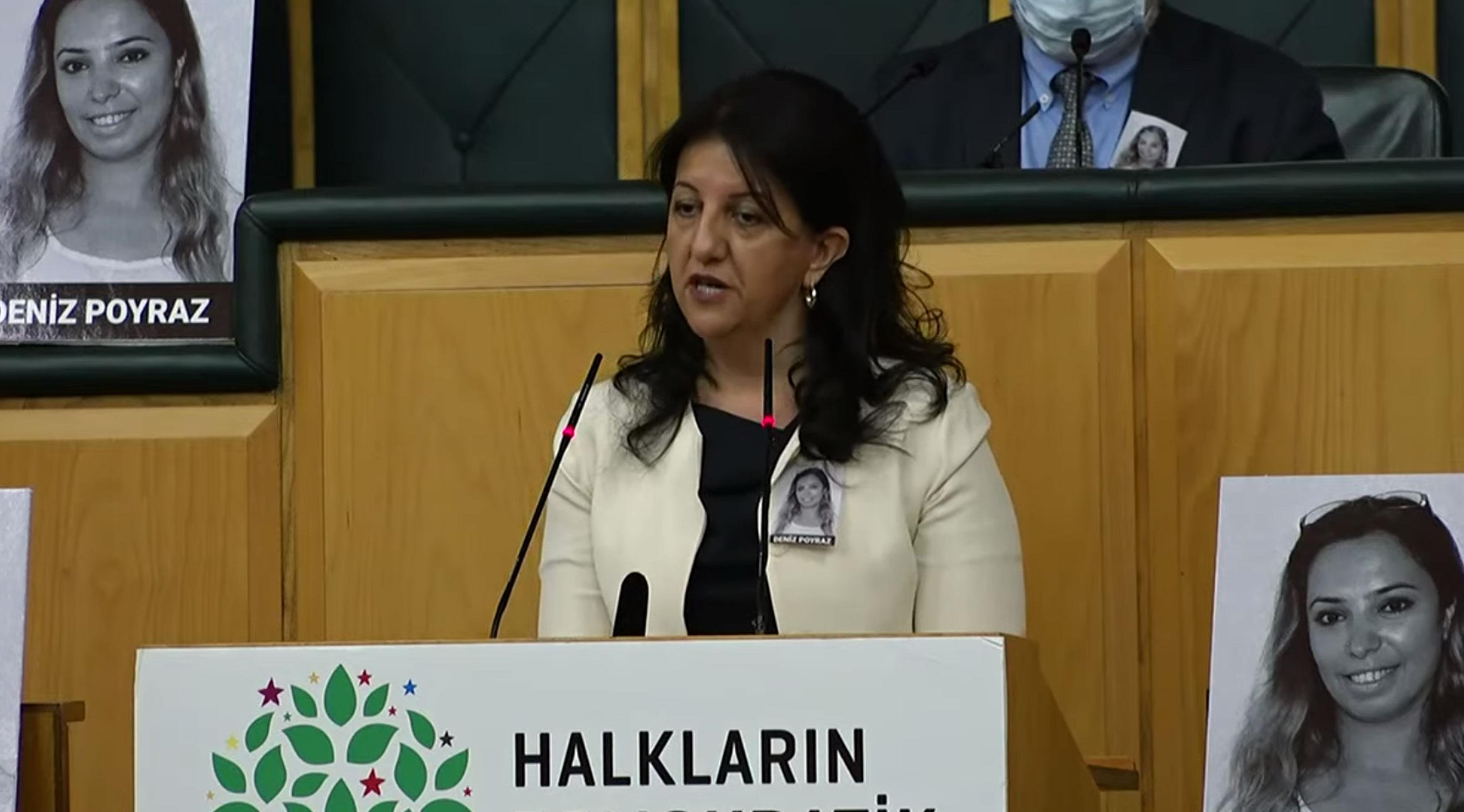 HDP Eş Genel Başkanı Buldan: Kapatma davası çete mafya düzenini devam ettirmek isteyenlerin ortak planıdır