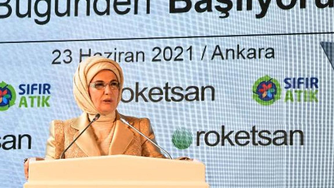 Emine Erdoğan: Müsilaj, hepimizi maalesef son derece üzdü; inşallah en kısa zamanda bu sorunu da atlatacağız 