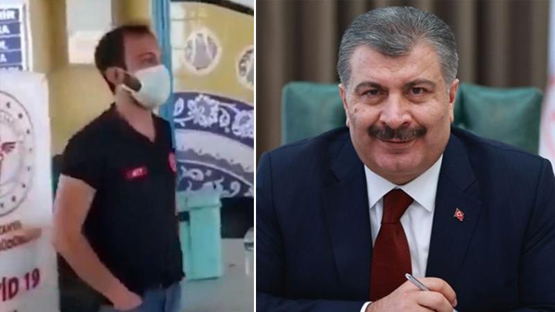 Bakan Koca'dan otogarda görevli sağlık personeli hakkında açıklama: Soruşturulmasını gerektiren bir durum yok