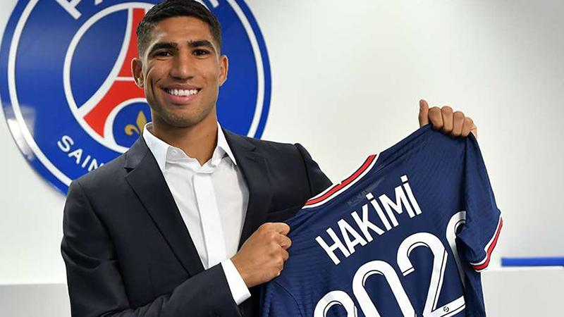 Paris Saint Germain, Achraf Hakimi’yi duyurdu