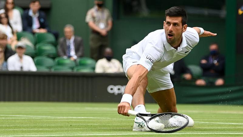 Djokovic, Wimbledon'da yarı finalde