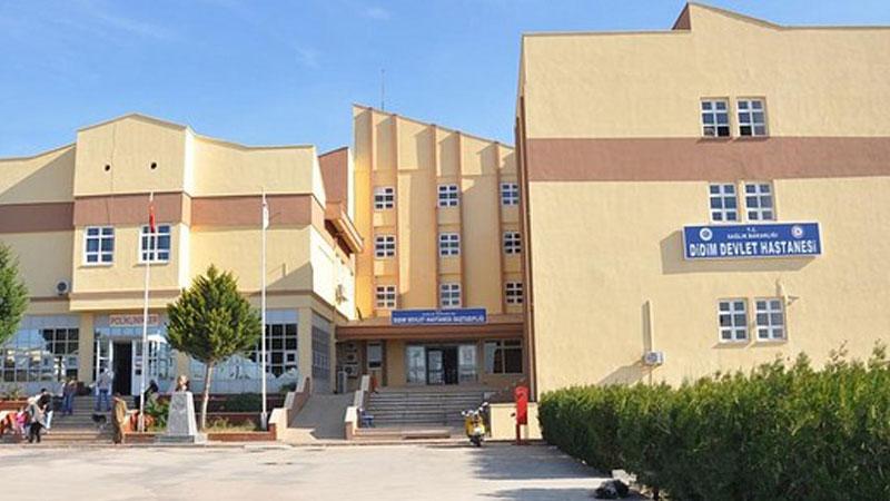 Didim Devlet Hastanesi'ndeki triyajda, "Tecavüze Uğramış Hasta" ibaresi