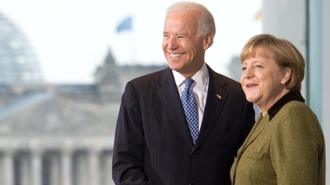 Biden, Merkel’i Beyaz Saray’da ağırlayacak