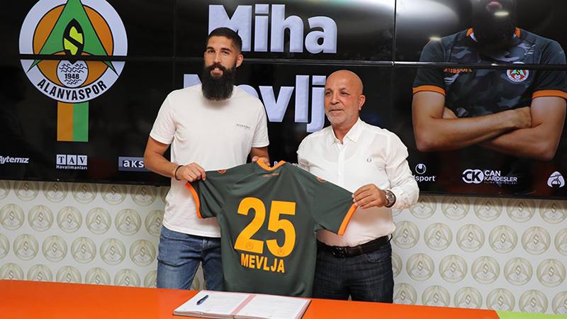 Alanyaspor, Miha Mevlja'yı kadrosuna kattı