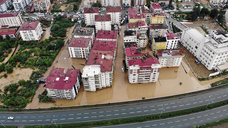 Düzce, Rize ve Artvin'de bazı bölgeler 'afet bölgesi' ilân edildi 