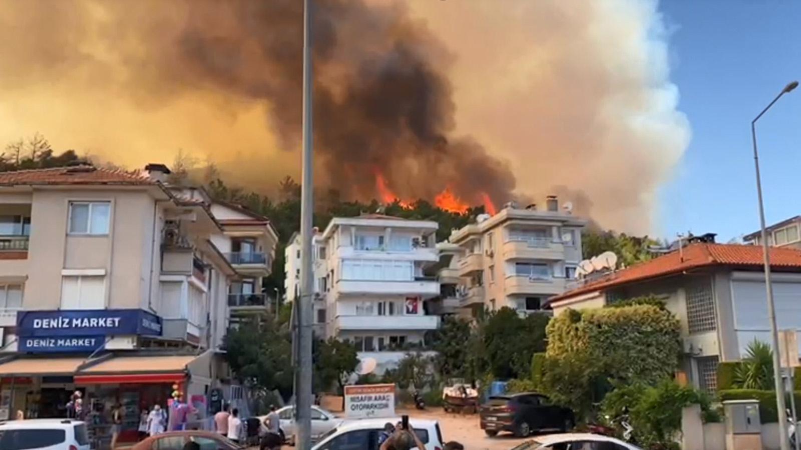 Marmaris'teki yangını çıkardığı iddia edilen çocuklar: Kitap yakıyorduk, alevler çoğaldı