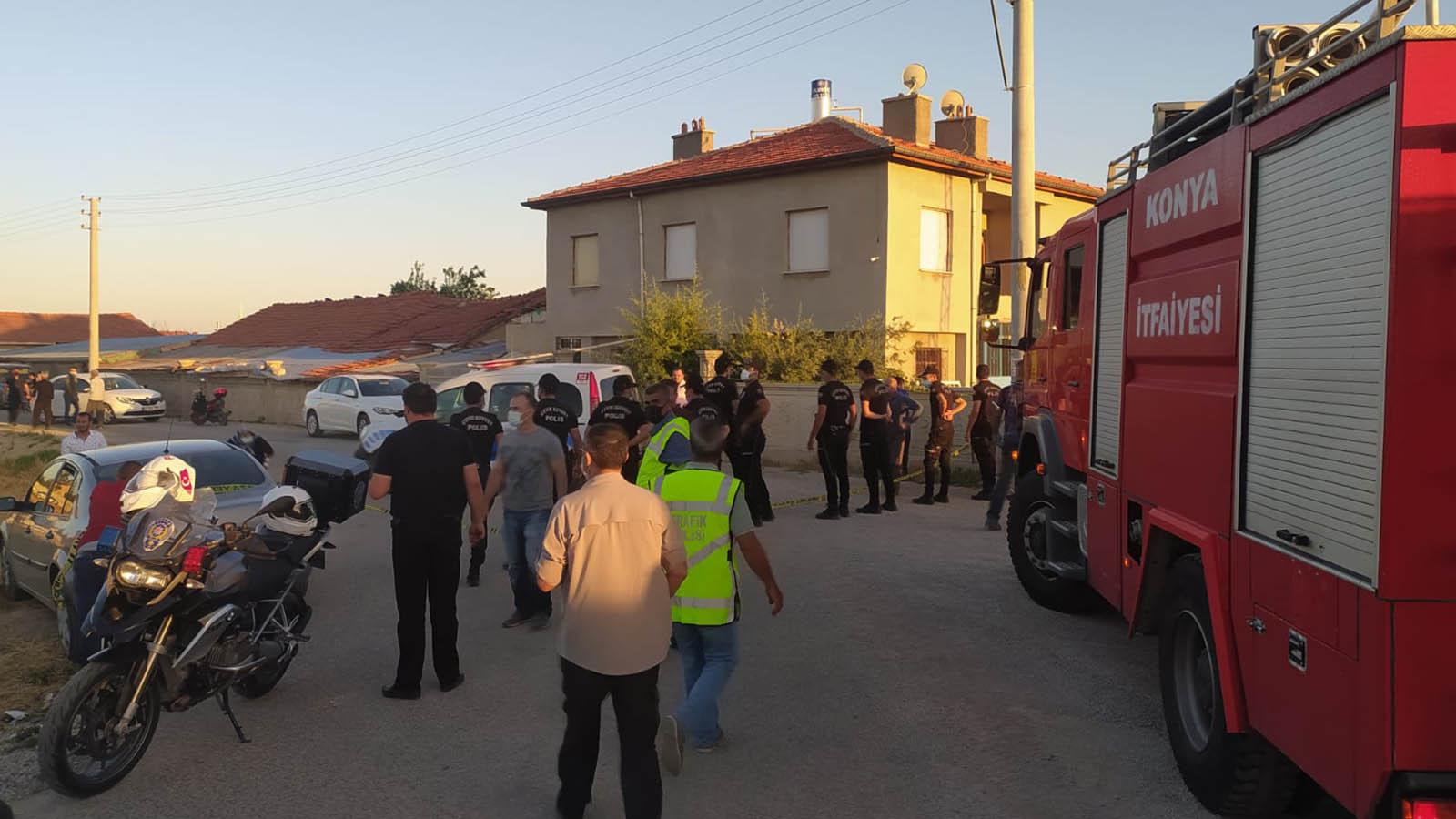 Konya'da katliam | Aynı aileden 7 kişi öldürüldükten sonra ev ateşe verilmişti, 10 kişi gözaltına alındı