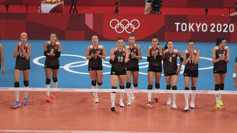 A Milli Kadın Voleybol Takımı'nın Tokyo 2020'de çeyrek finaldeki rakibi Güney Kore oldu