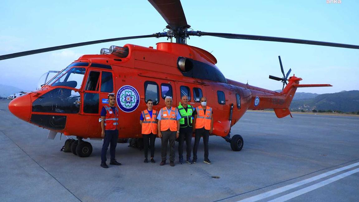 WWF-Türkiye'den orman yangınlarına helikopter desteği 