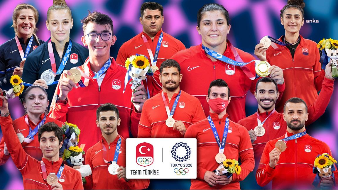 Tokyo Olimpiyatları, Türkiye'nin en çok madalya kazandığı olimpiyatlar oldu