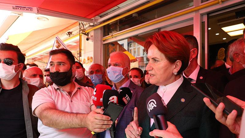 Akşener: İktidarın göçmen politikası diye bir politikası yok ya da gariban insanlar üzerinden salakça bir politika izleniyor