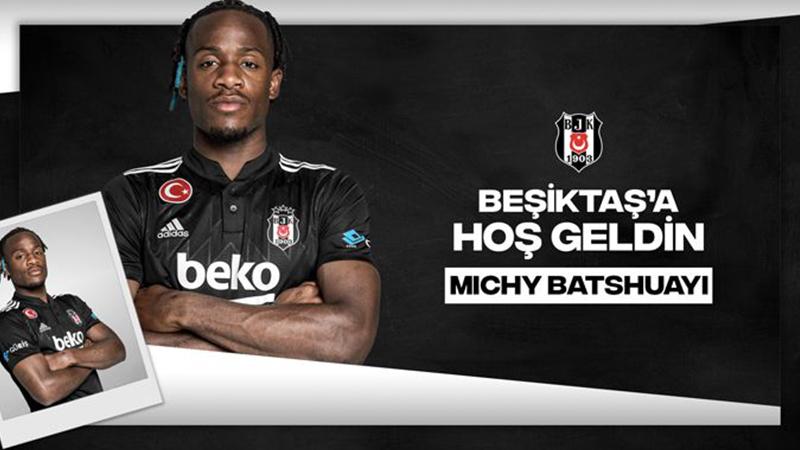 Beşiktaş, Michy Batshuayi'yi resmen açıkladı