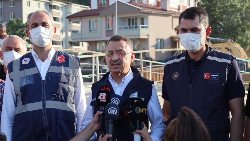 Cumhurbaşkanı Yardımcısı Oktay: 1 yıl içerisinde hem Sinop'u hem de Kastamonu'yu ayağa kaldıracağız