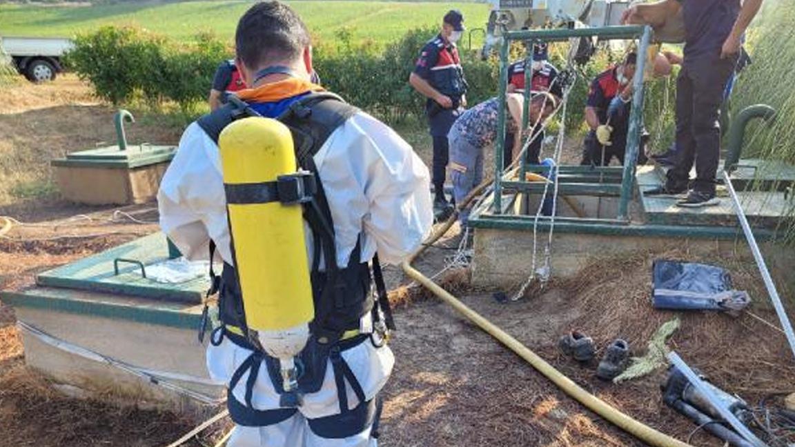 Tesisatçı arızayı gidermek için girdiği su kuyusunda ölü bulundu