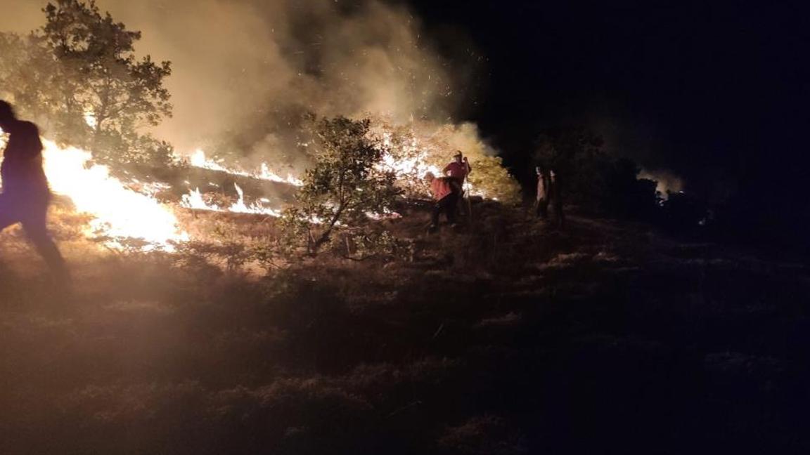 Bingöl’de bir bölgedeki yangın söndürüldü, diğer yangın sürüyor 