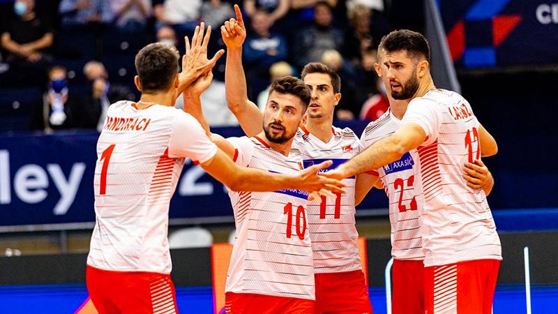 A Milli Erkek Voleybol Takımı, Avrupa Şampiyonası'na galibiyetle başladı