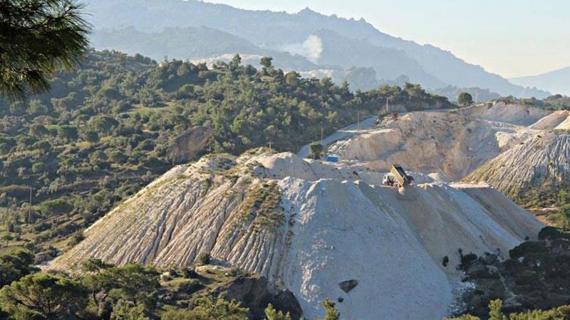 'Latmos Dağlarındaki maden ocakları dereleri dolduruyor, fıstık çamlarını kesiyor' iddiası