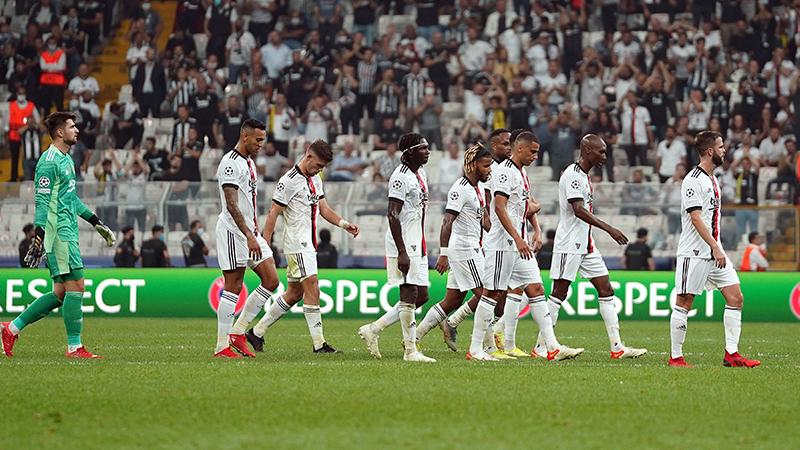 Beşiktaş Devler Ligi’ne mağlubiyetle başladı