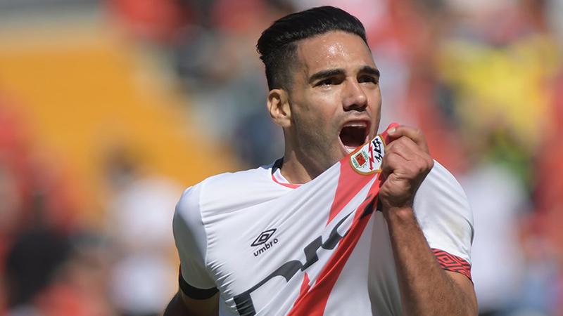 Radamel Falcao, Rayo Vallecano kariyerine golle başladı