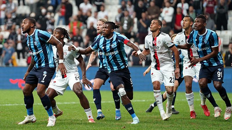 Adana Demirspor, Beşiktaş karşısında 3-0'dan geri döndü