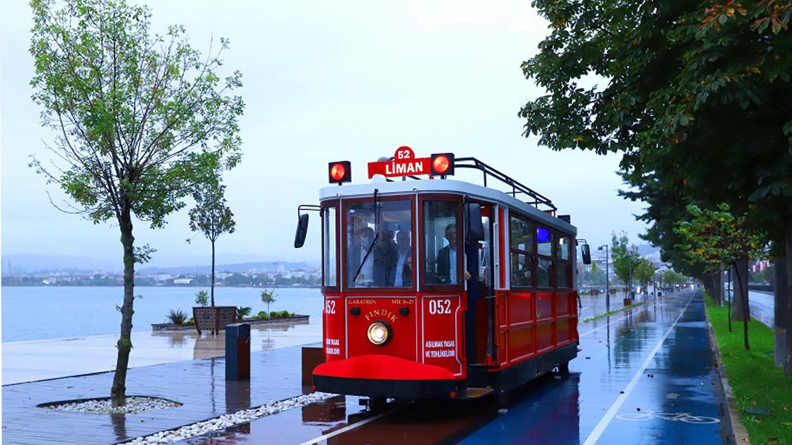 Ordu’da tekerlekli tramvay hattı kuruldu 