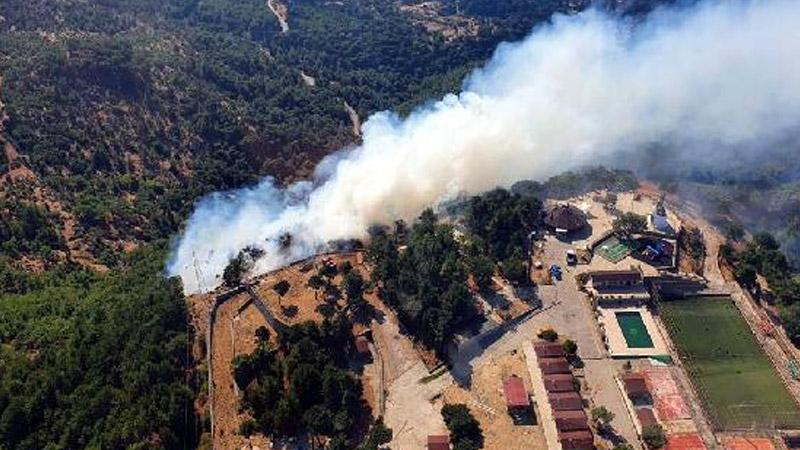 İzmir Yamanlar Dağı'nda orman yangını